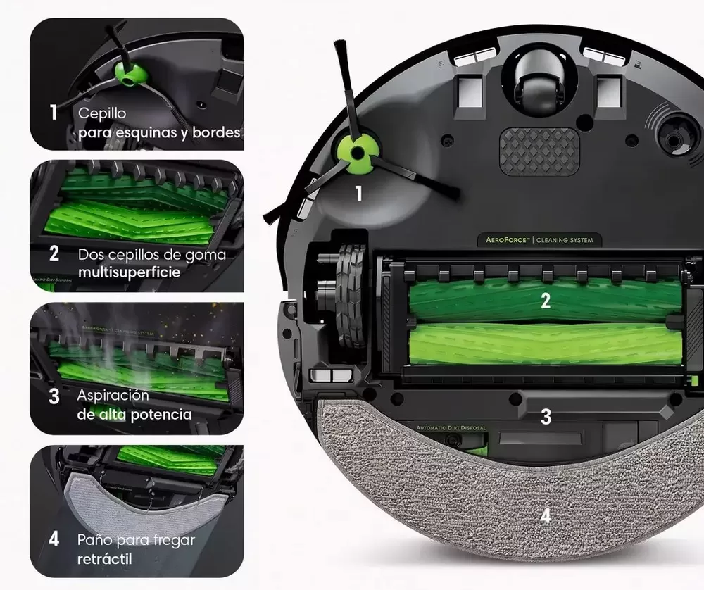Extensiones de parachoques Roomba: complementos y accesorios para robots  aspiradores Roomba -  España